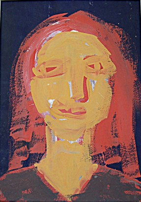 Portrait, Tempera